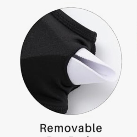 Nleyook Plus Size 22 Swimsuit (no shorts) Black/palm) High Neck. - Picture 7 of 10